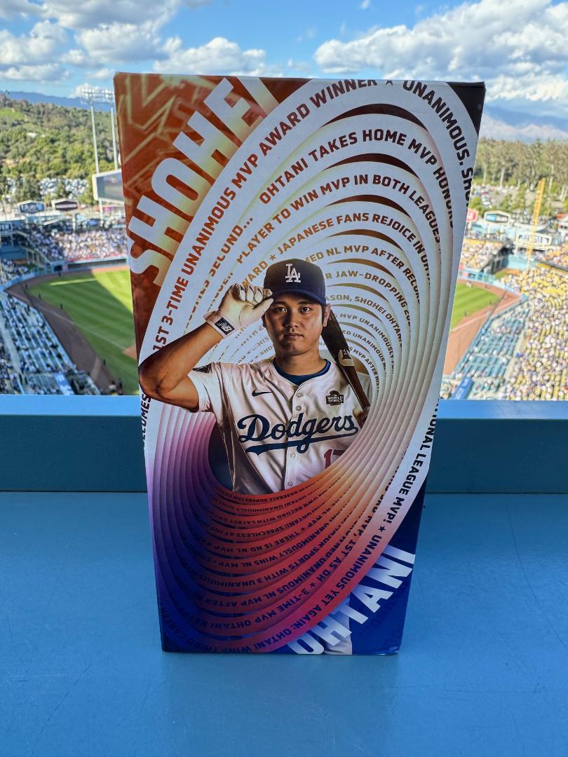 大谷翔平選手 ドジャース MVP ボブルヘッド 2025年4月2日配布