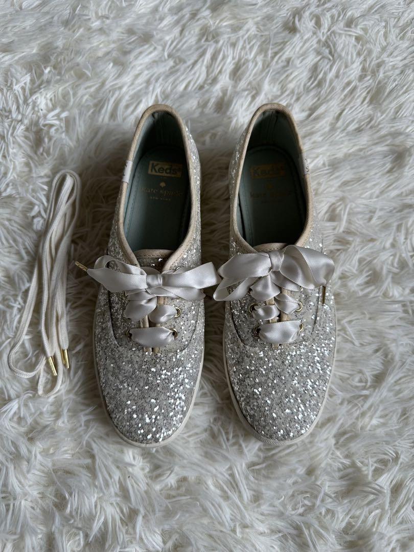 未使用♡♡ ケイトスペード　kedsコラボ♡キラキラグリッタースニーカー♡6