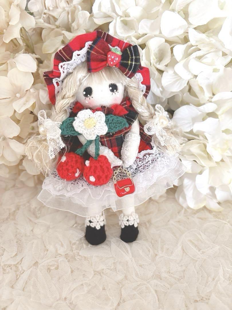 カントリードール❤️ミニマロンちゃん❤️ハンドメイド♡ドールチャーム ドールチャーム カントリードール ハンドメイド 和柄 - メルカリ