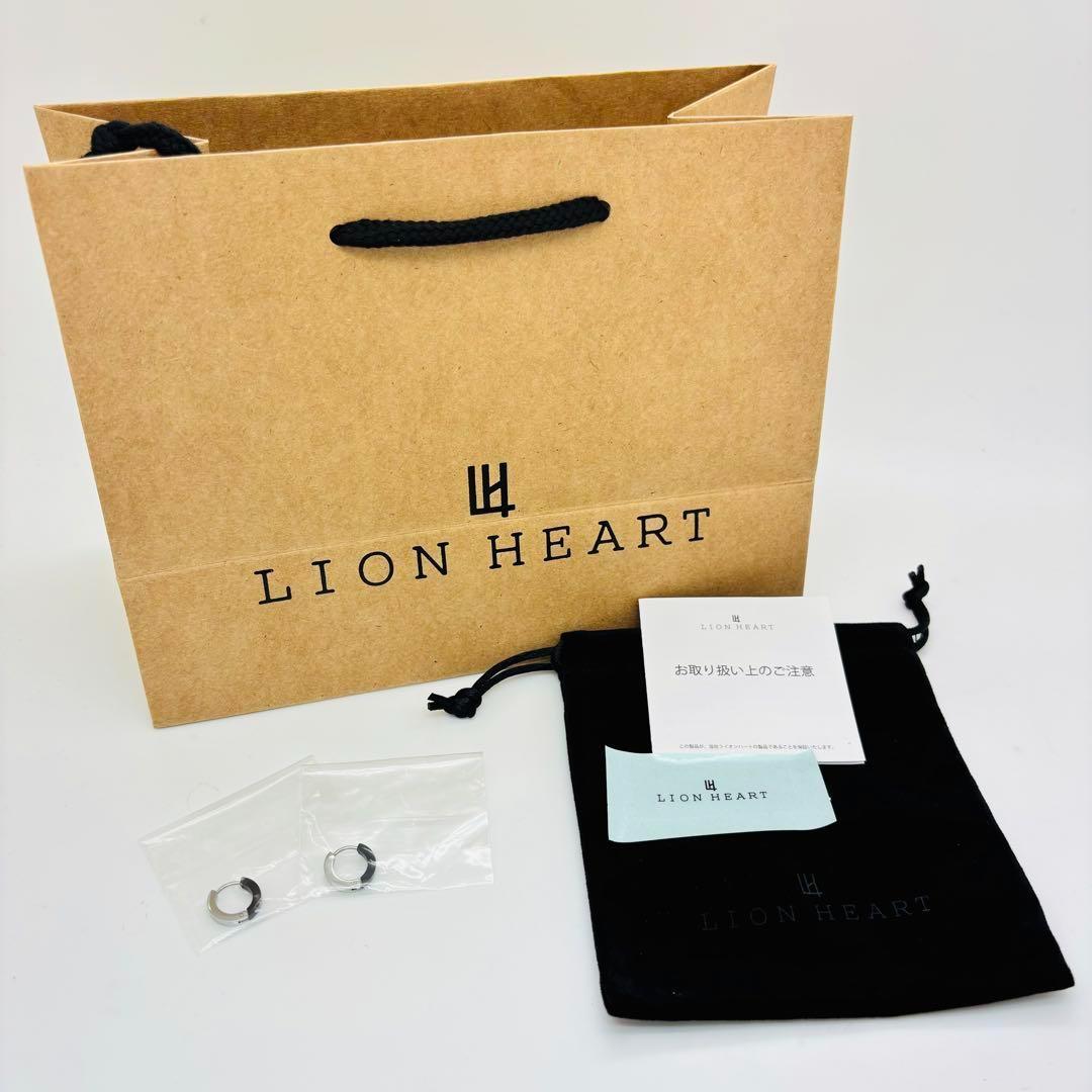 LION HEART ライオンハート ピアス 片耳用 LHMP006NBS 両耳