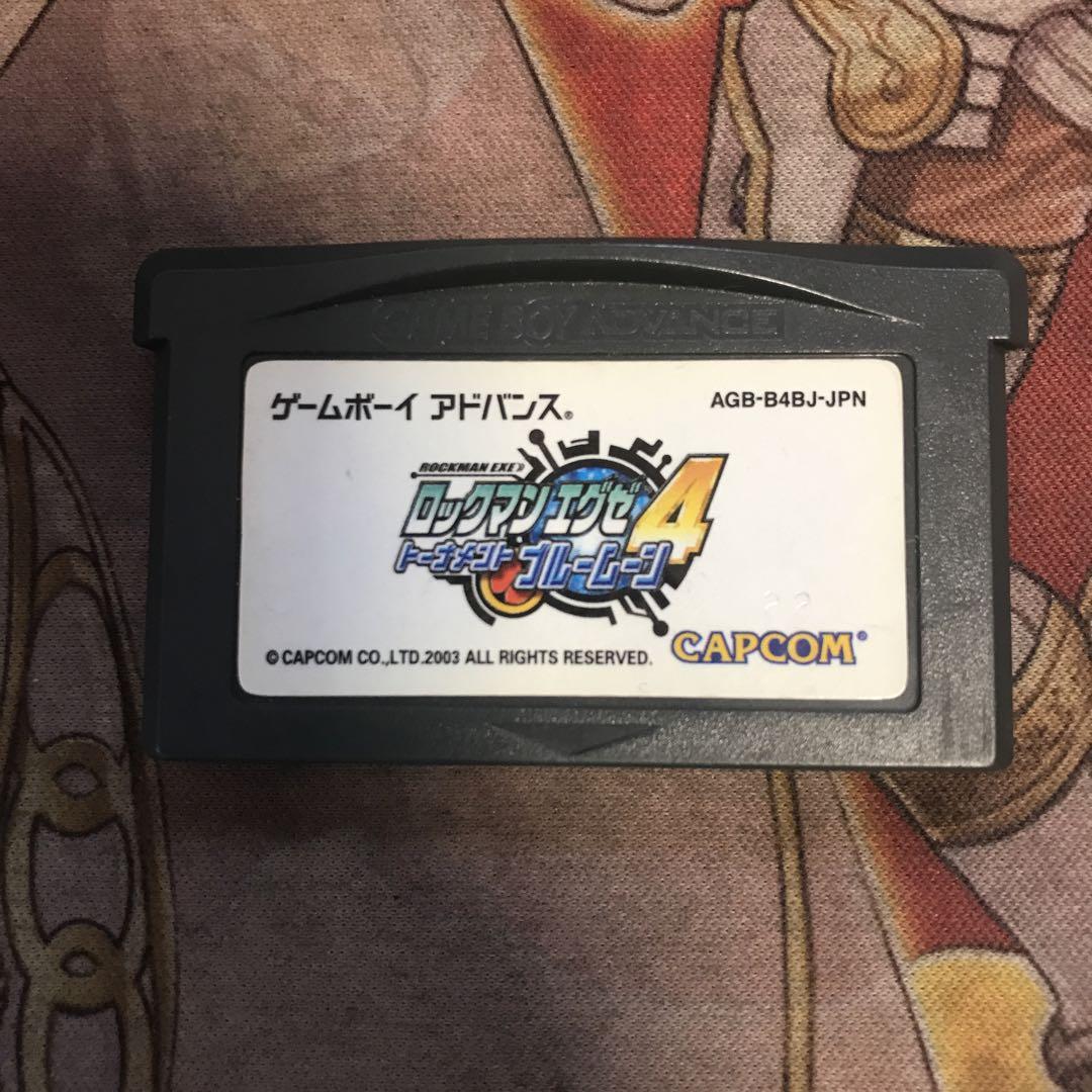 ロックマンエグゼ4 トーナメントブルームーン GBA ソフト - メルカリ