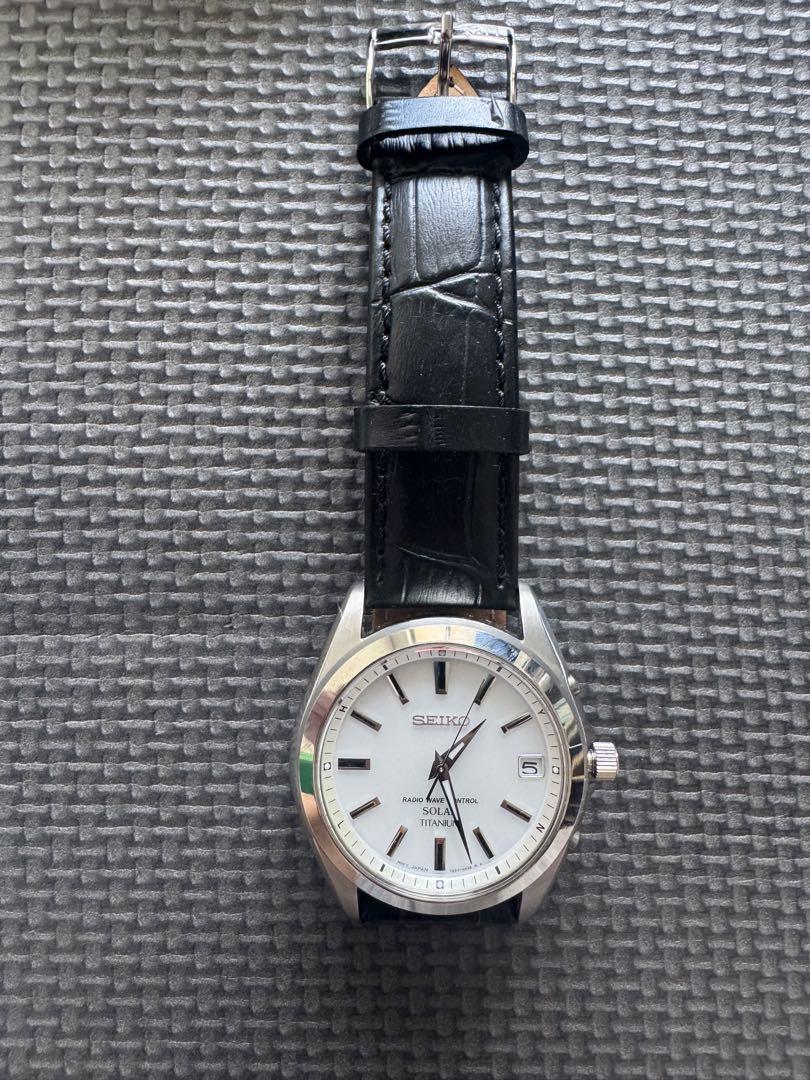 SEIKO 腕時計 SBTM213 SOLAR TITANIUM