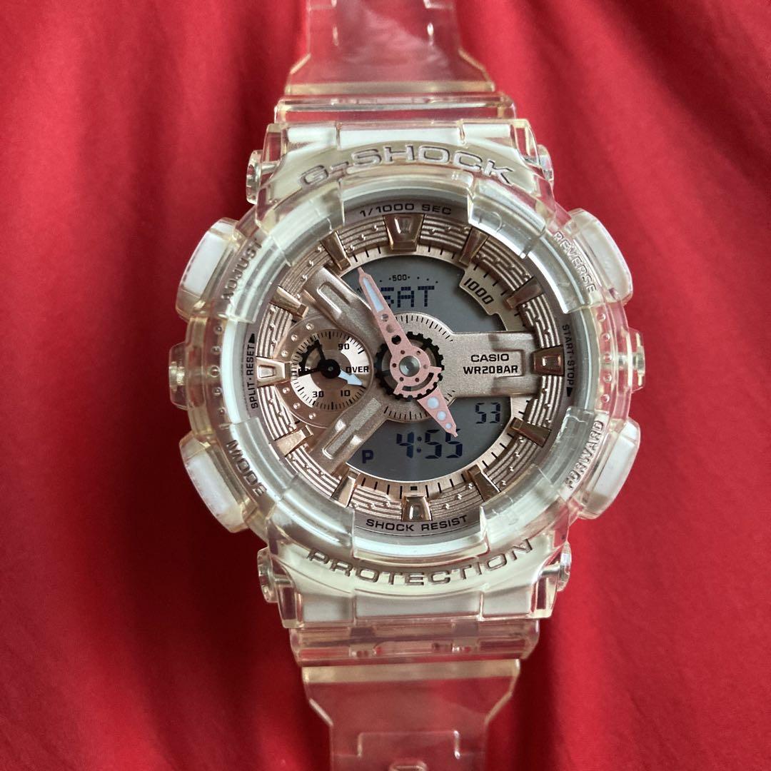 デジアナ G-SHOCK GMA-S110SR Gショック ローズゴールド 美品