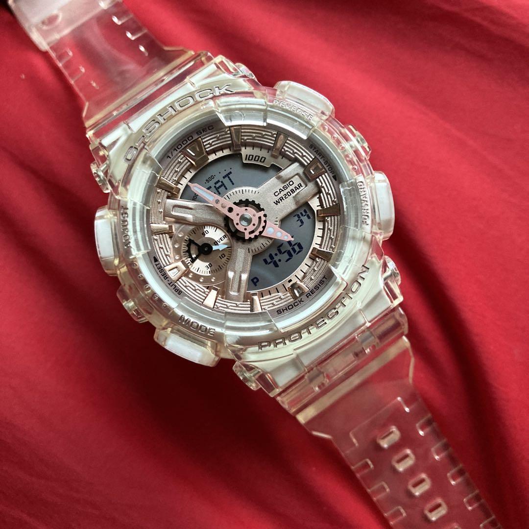 デジアナ G-SHOCK GMA-S110SR Gショック ローズゴールド 美品