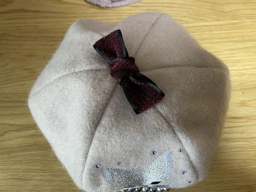 美品★アナスイミニ　キャットリュックとネコベレー帽ANNA SUI mini