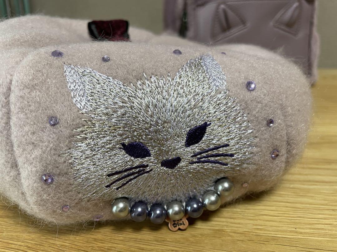 美品★アナスイミニ　キャットリュックとネコベレー帽ANNA SUI mini