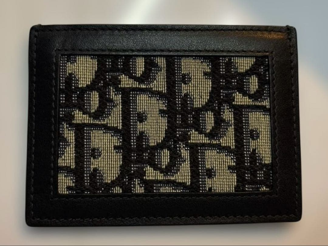 Dior カードホルダー パスケース オブリーク ジャガードChristian Dior