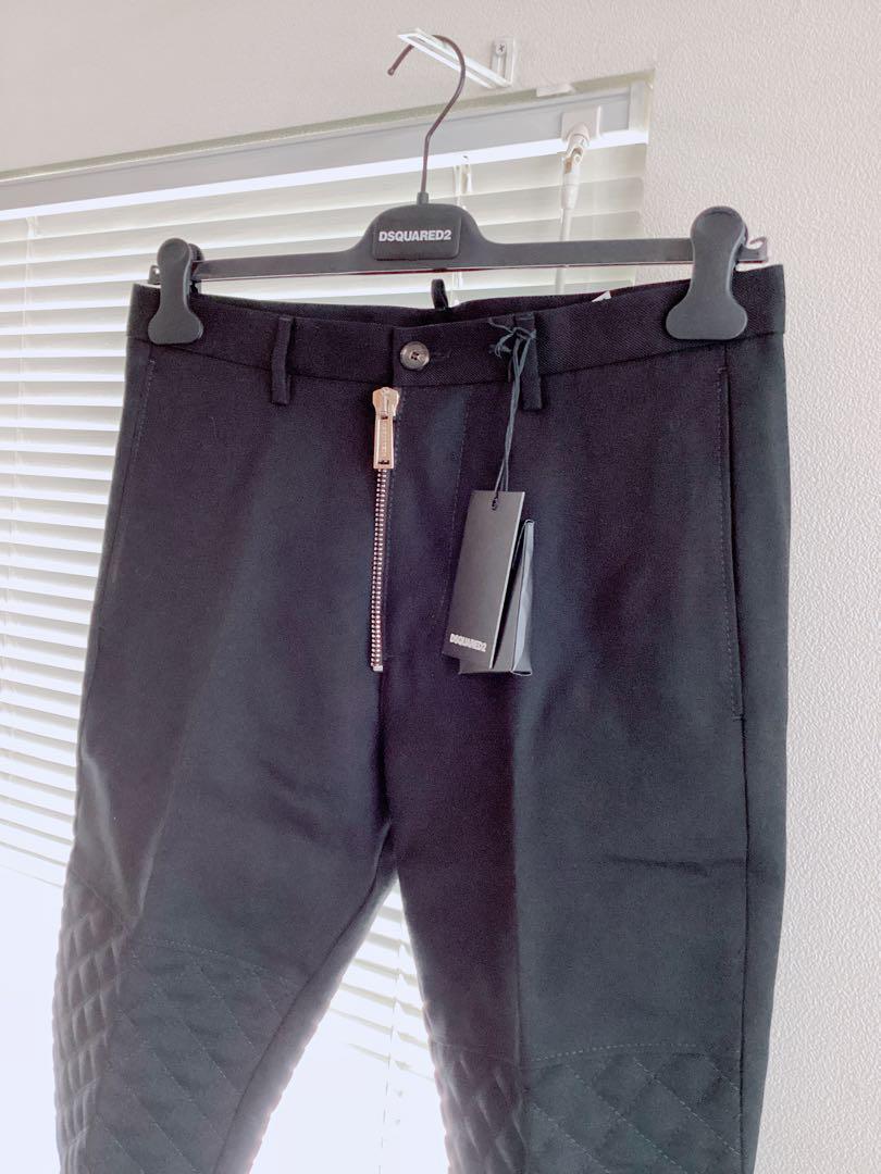 デットストック品【DSQUARED2】S74KA0772　ブラック　パンツ　46