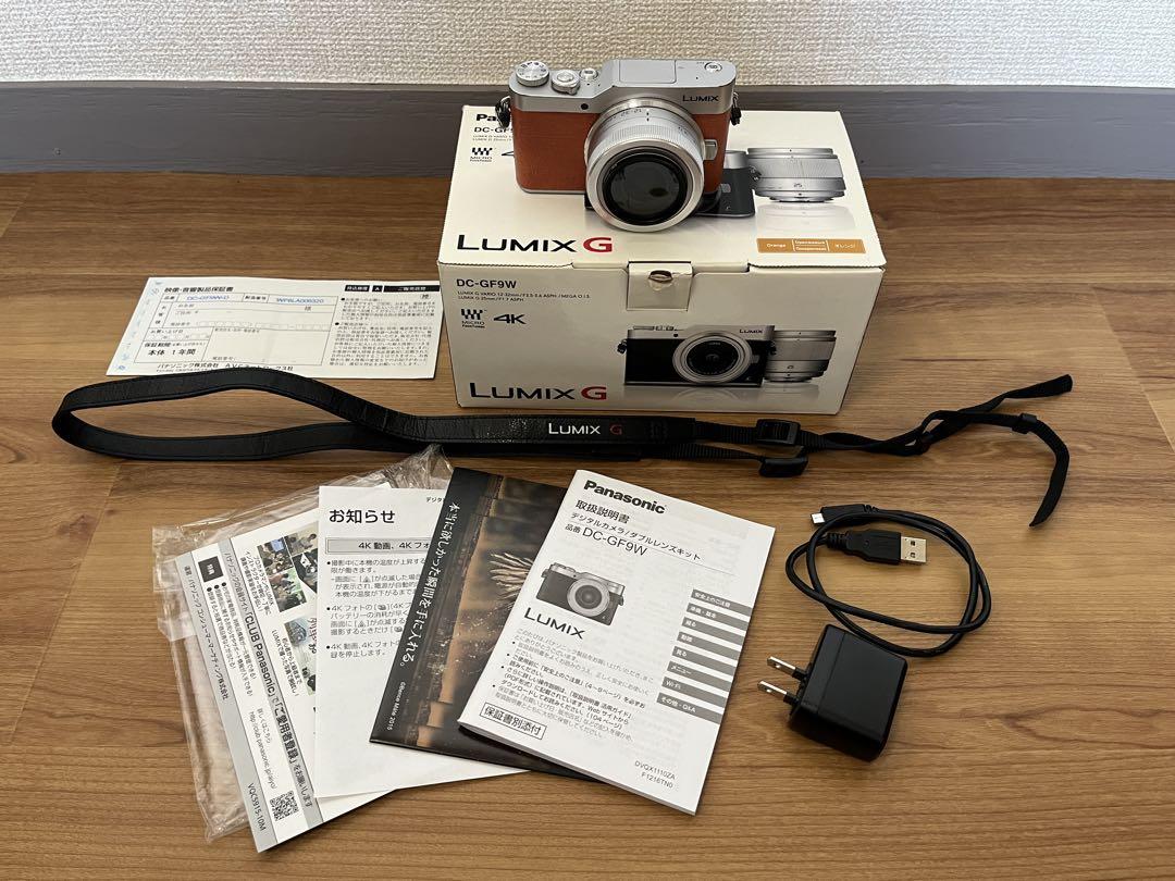 LUMIX G DC-GF9W ミラーレス一眼 オレンジ 29,800円