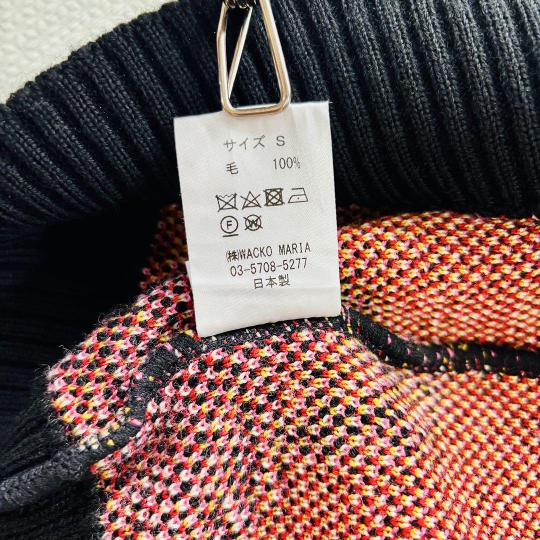 美品】WACKO MARIA TIM LEHI タイガー クルーネックニット S