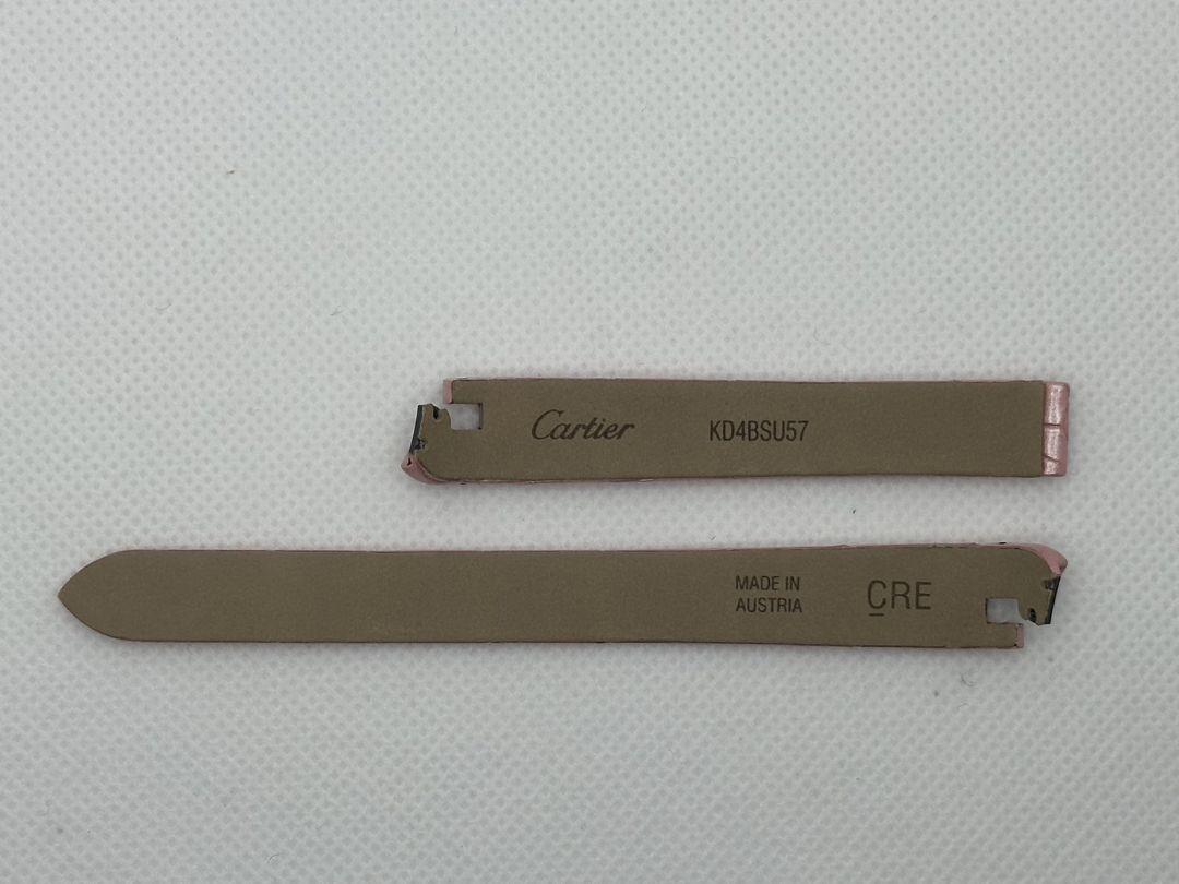 カルティエ Cartier デリス腕時計レザーバンド