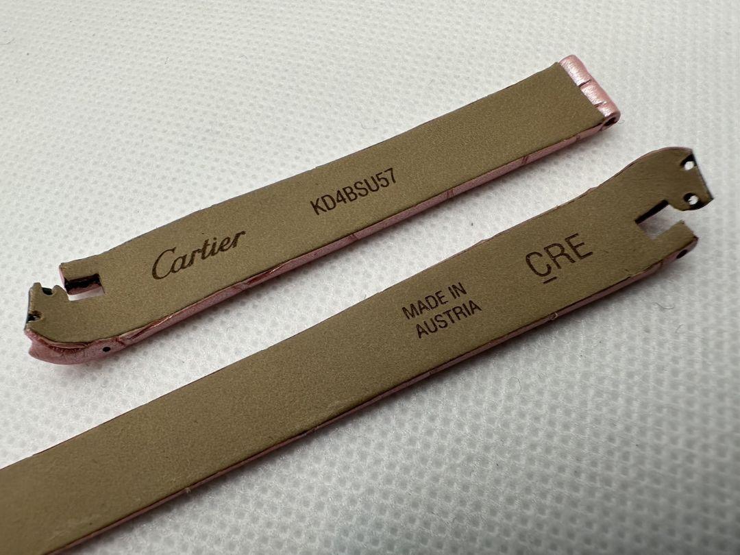 カルティエ Cartier デリス腕時計レザーバンド