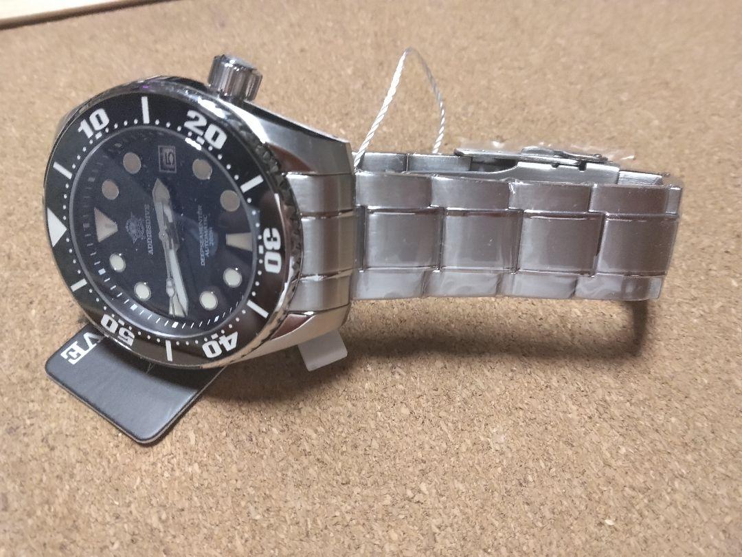 ADDIESDIVE　SUMOタイプ NH35　自動巻き　黒　未使用