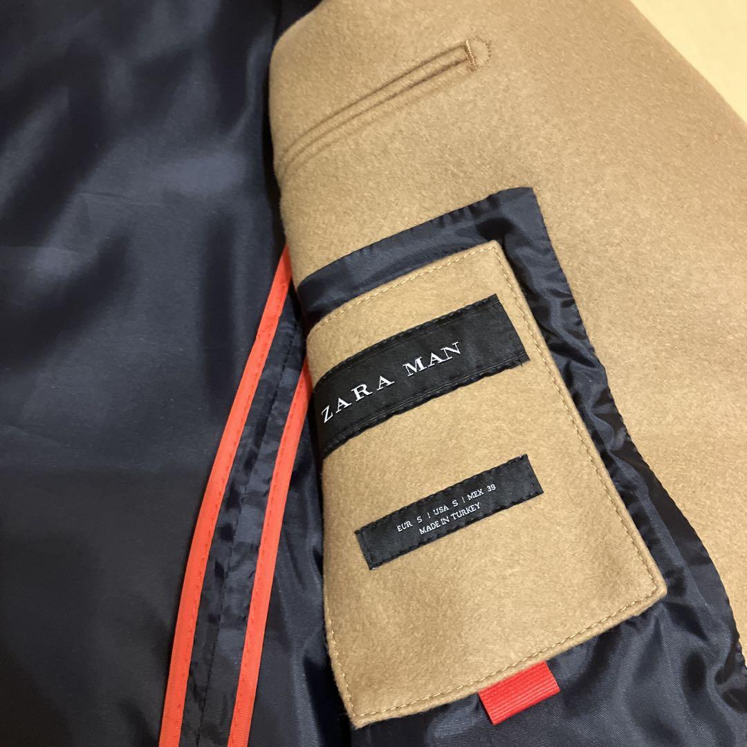 ZARA MAN チェスターコート ベージュ