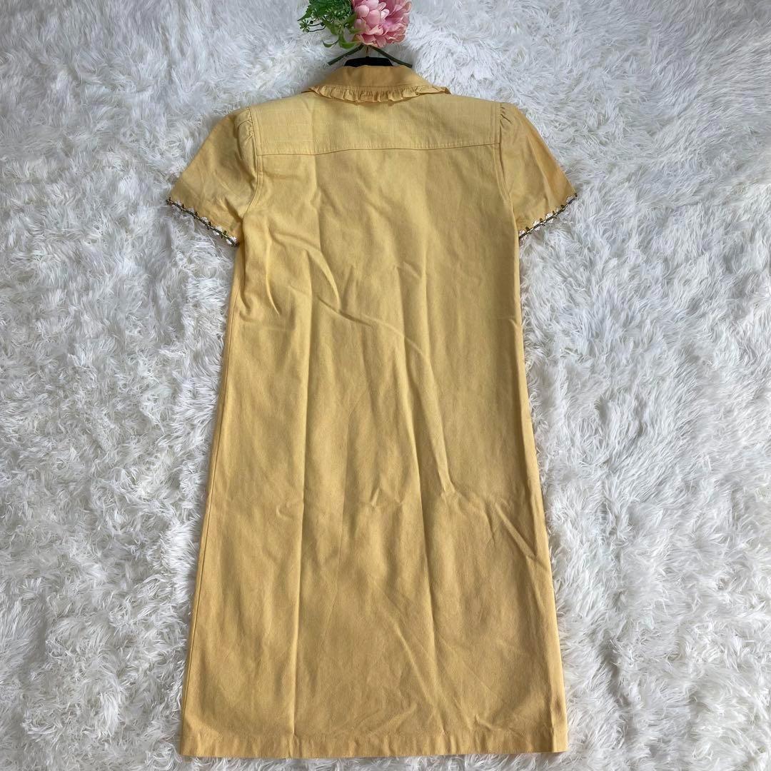 美品】Rene ルネ TISSUE製 ワンピース 花柄 サイズ34 花柄刺繍