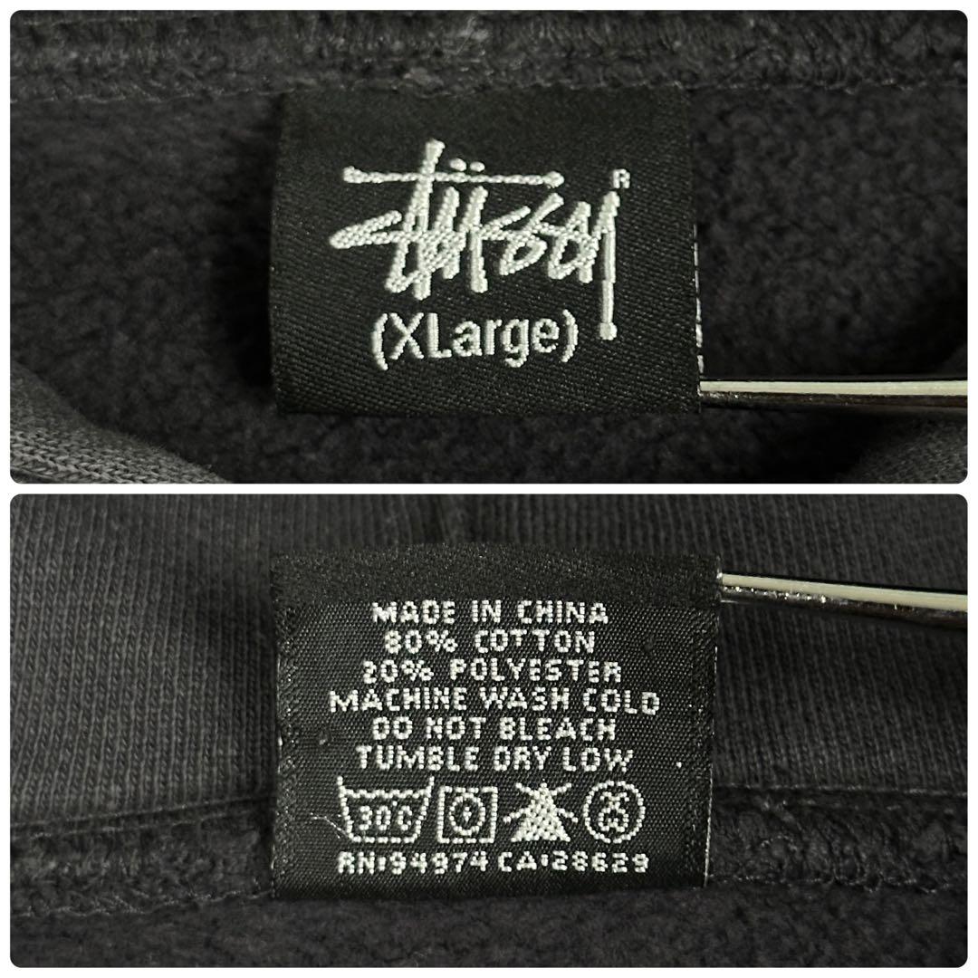 old stussy 00s ビンテージ ロゴ パーカー スウェット