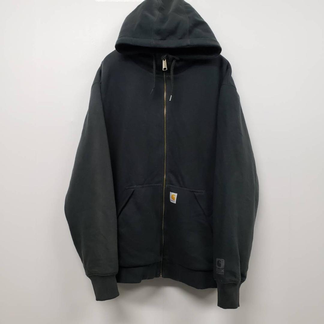 新品再入荷 古着 ボア パーカー アウター XXL m8vO0-m21453966308 90s カーハート ワンポイントロゴ 即納セール