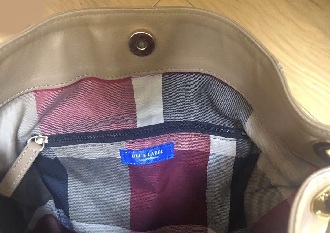 BLUE LABEL CRESTBRIDGE ショルダーバッグ ベージュ