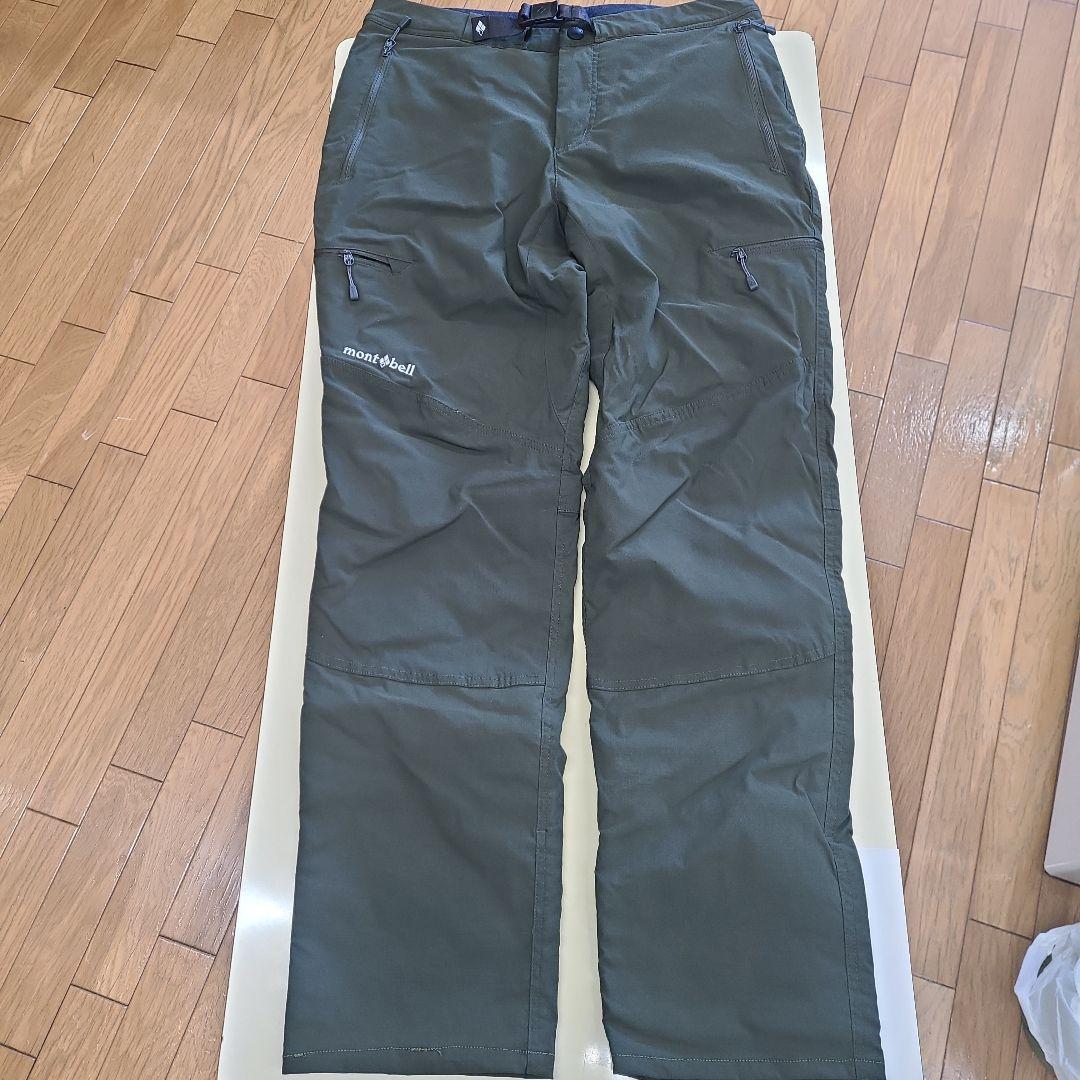 montbell アウトドアパンツ オリーブグリーン