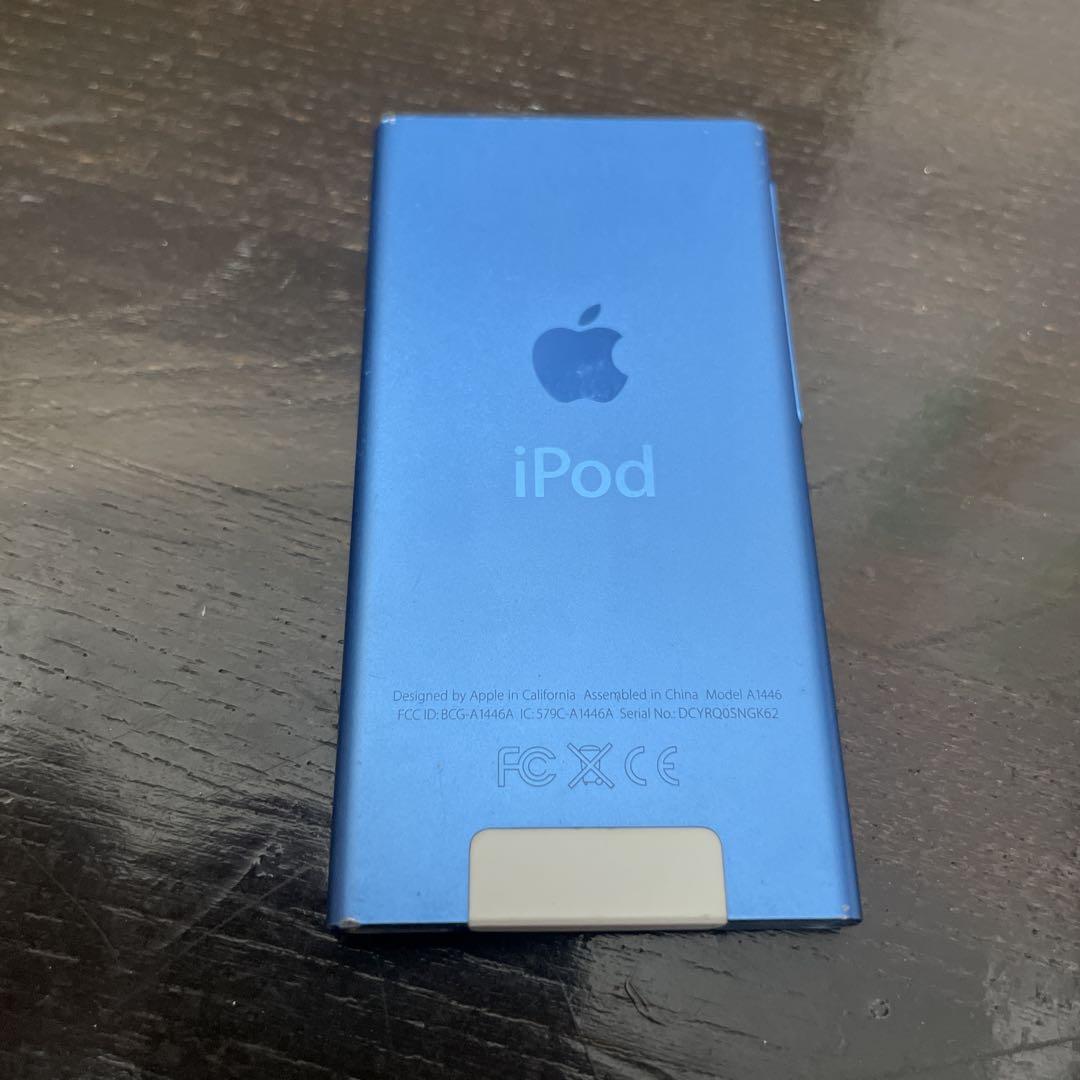 Apple iPod (青) MKN02J 16GB iPod nano第七世代 - メルカリ