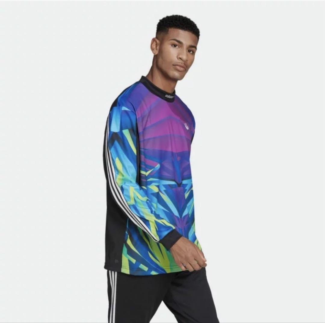 【新品未使用品】adidasジャージー　ロングスリーブＴシャツメンズ 長袖L