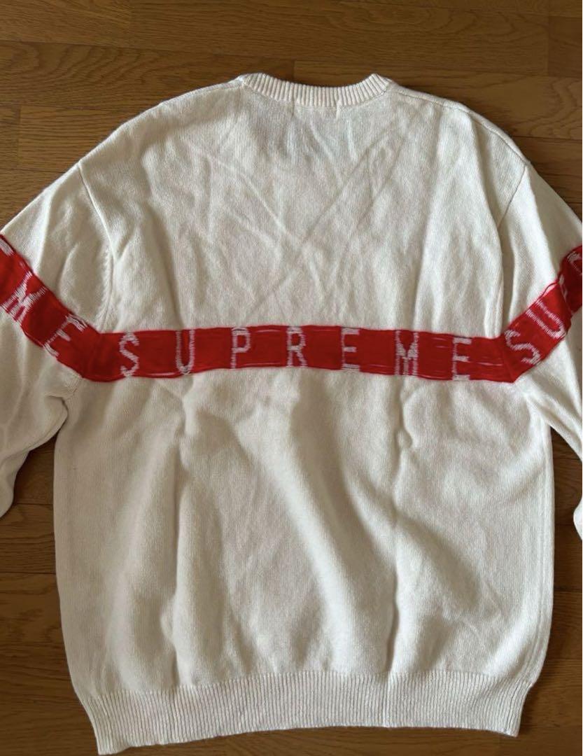Supreme ニットセーター XL ホワイト