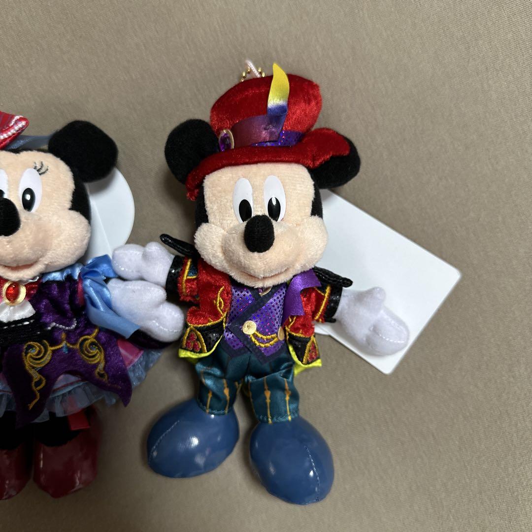ディズニー ハロウィン 2024 ぬいぐるみバッジ ミッキー ミニー ぬいば