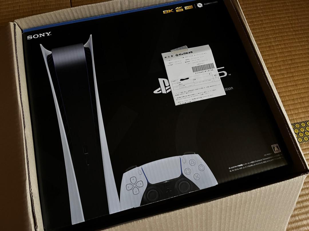 PS5 デジタルエディション CFI-1100B01 【当店限定販売】 PS5 デジタルエディション CFI-1100B01 【当店限定販売】