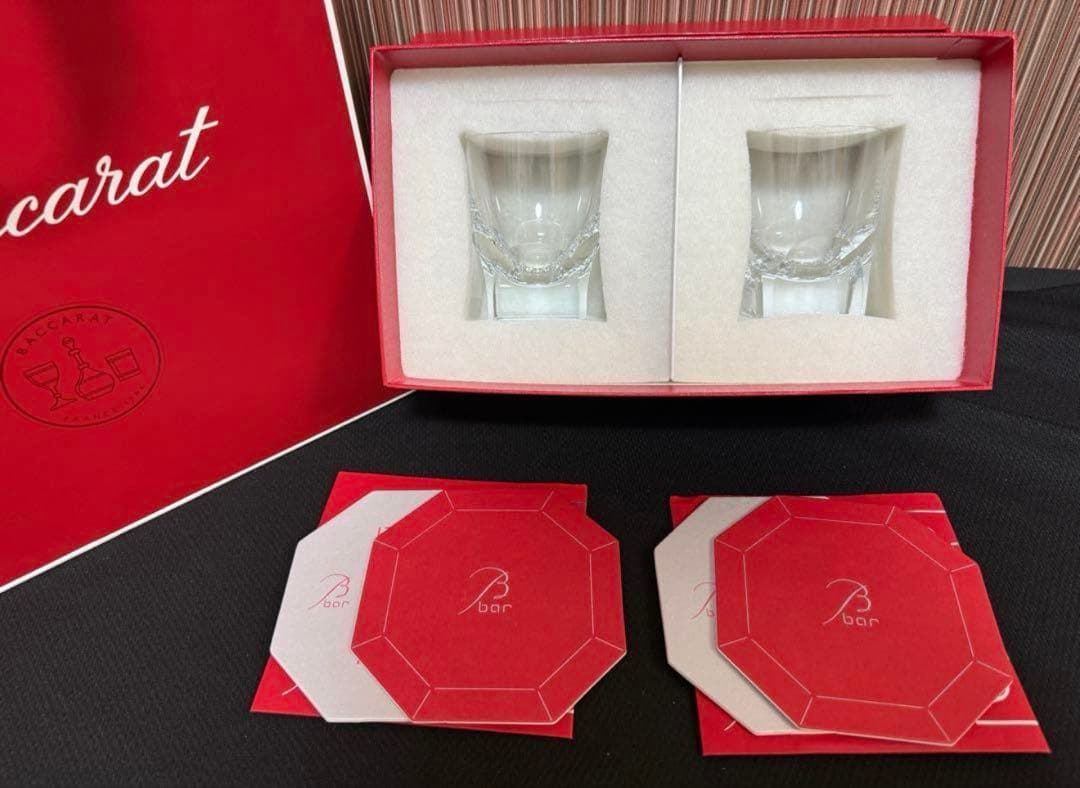 Baccaratバカラ プルトン 復刻版 2客セット 付属品完備