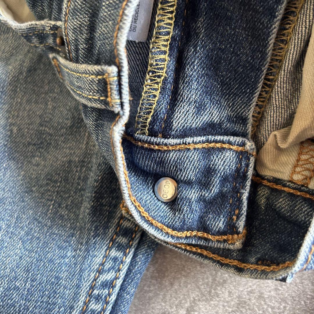 雰囲気⭕️ Levi's 505 STRAIGHT 鬼ヒゲ フェード ハチノス