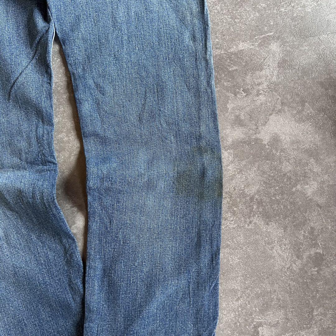 雰囲気⭕️ Levi's 505 STRAIGHT 鬼ヒゲ フェード ハチノス