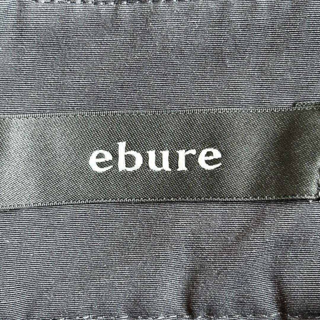 美品　ebure エブール パネルコードレースロングタイトスカート　S