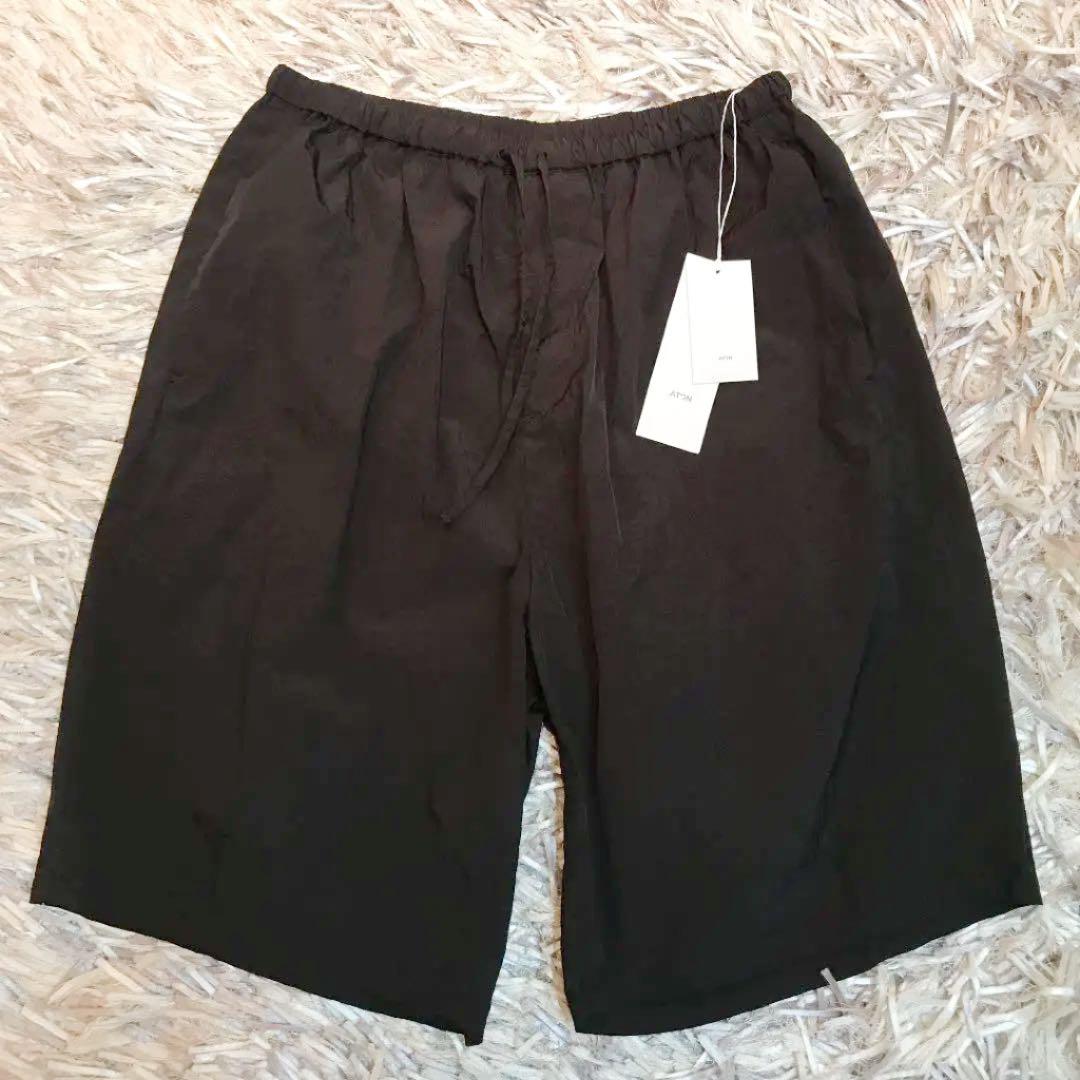 日本製・高品質 ATON エイトン リモンタナイロン イージー ワイドショーツ 新品 ショートパンツ 日本製・高品質 ATON エイトン リモンタナイロン イージー ワイドショーツ 新品 ショートパンツ