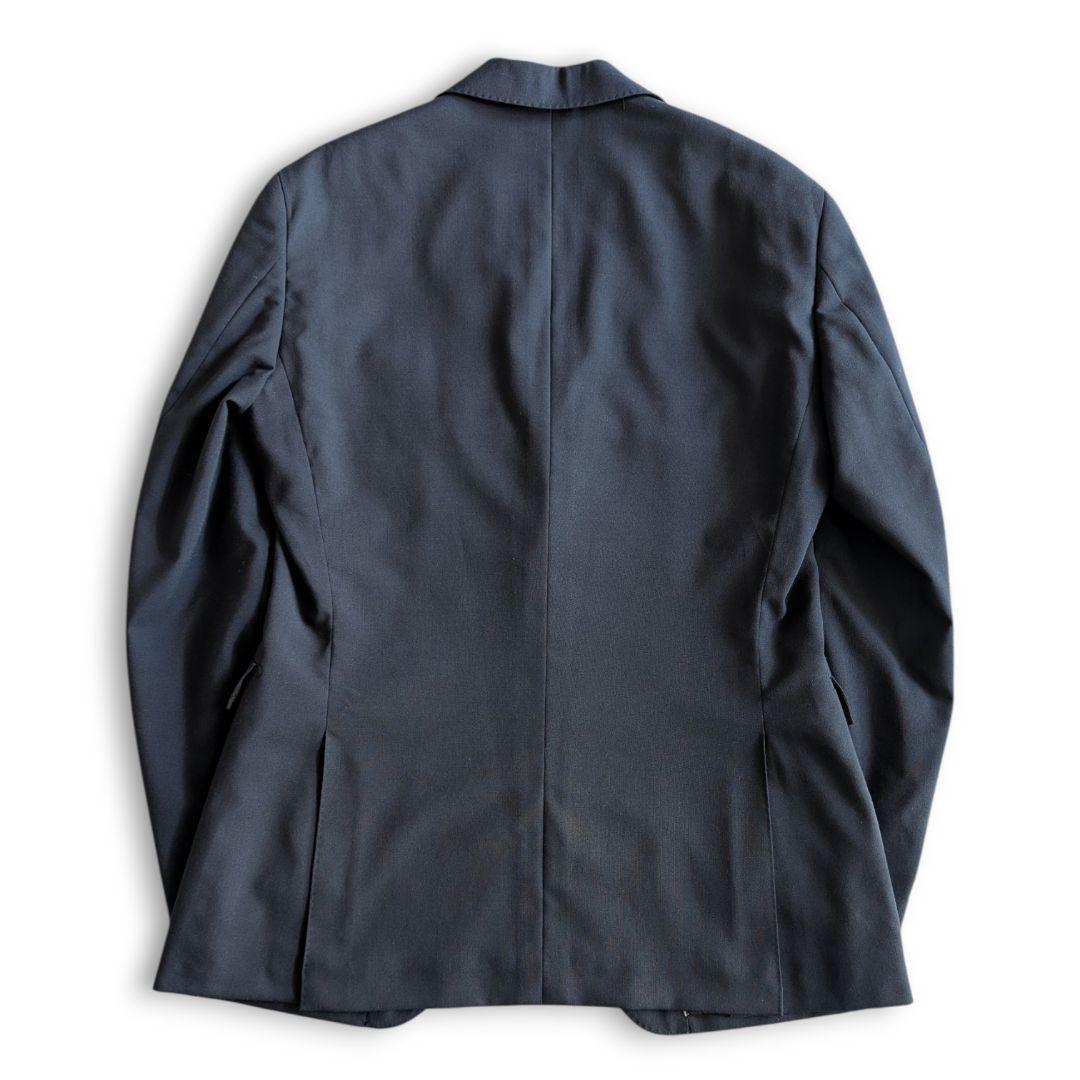 美品 オリヒカ ストレッチ ウォッシャブル スーツ スリーピース A6 ネイビー