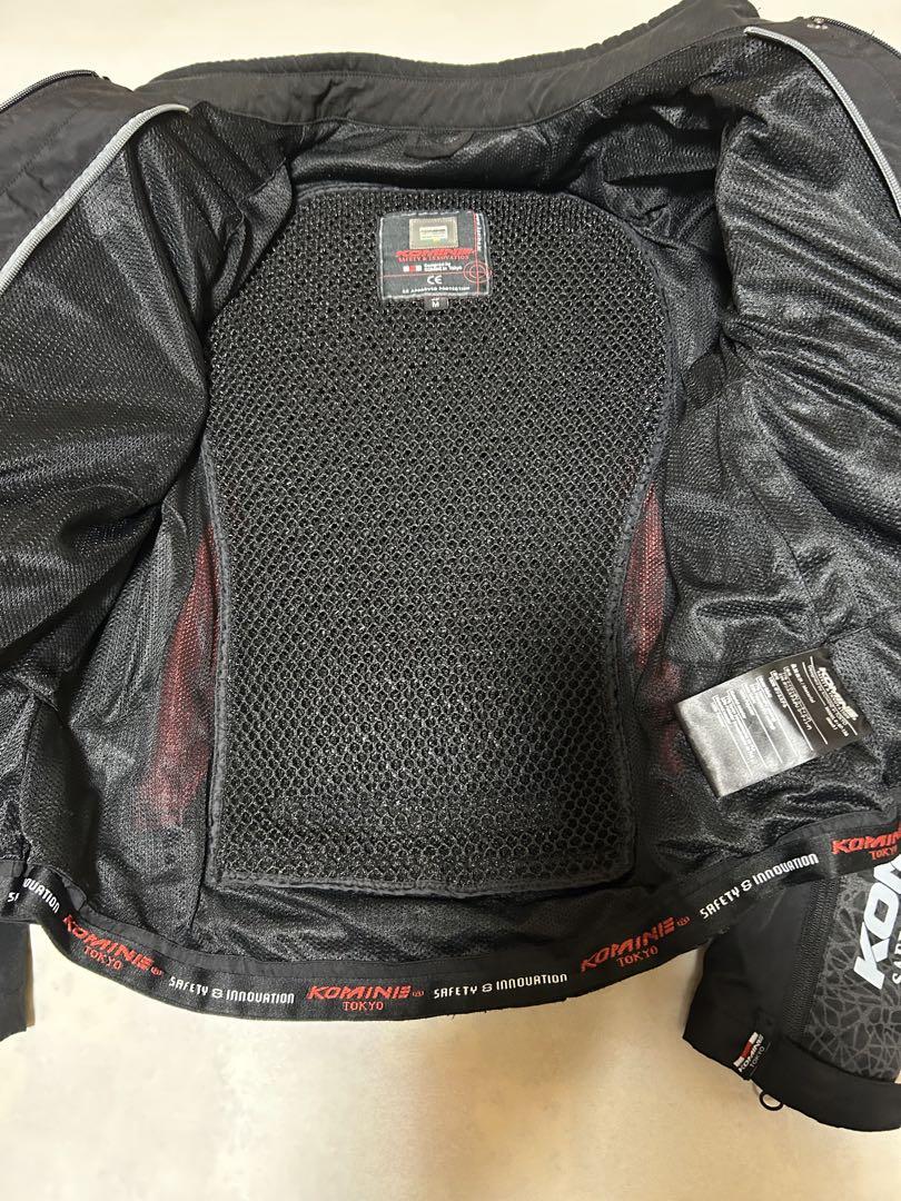コミネ　KOMINE CE規格　エアフローシステムジャケット JK-136