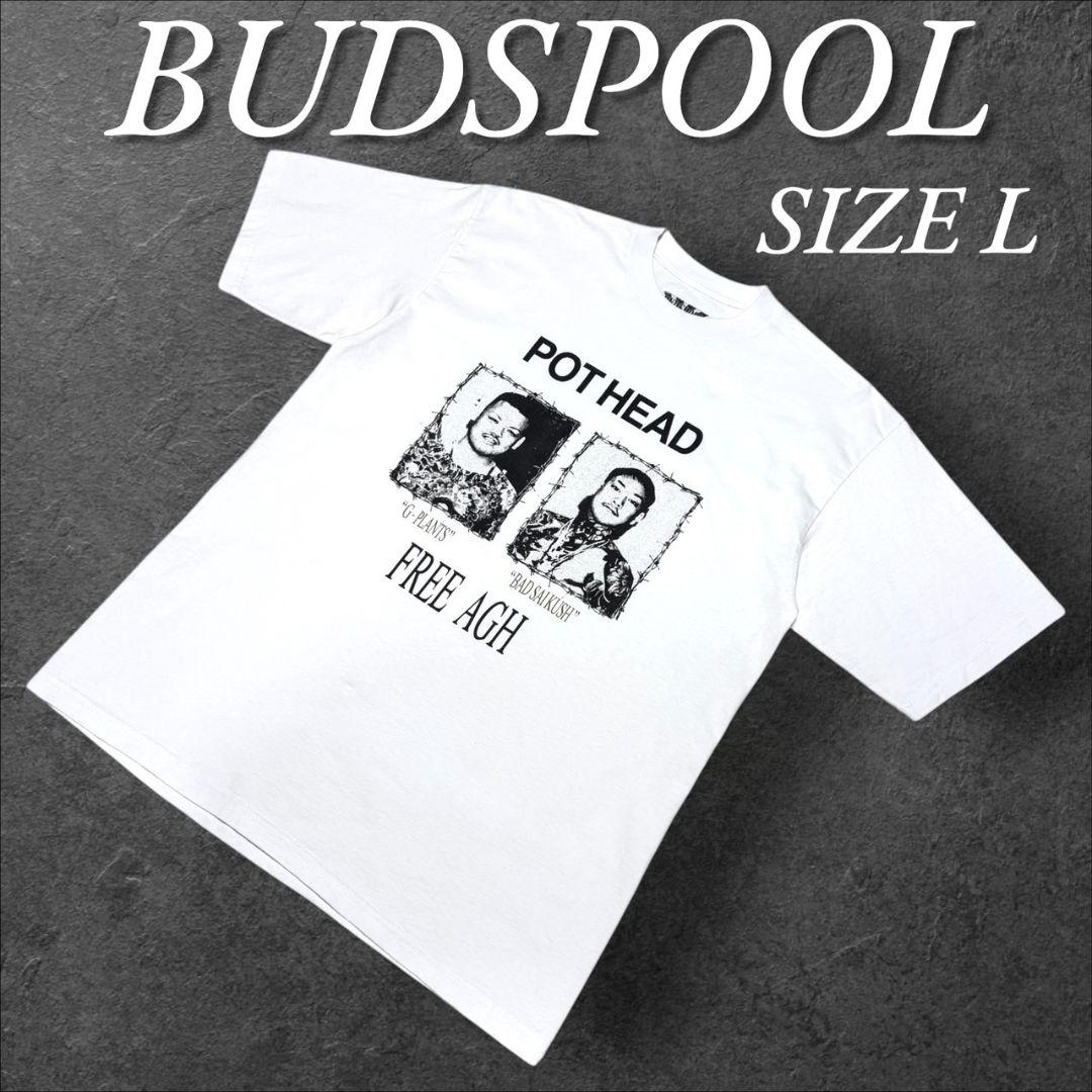 希少　サイズL 舐達麻　BUDSPOOL POT HEAD TEE 逮捕