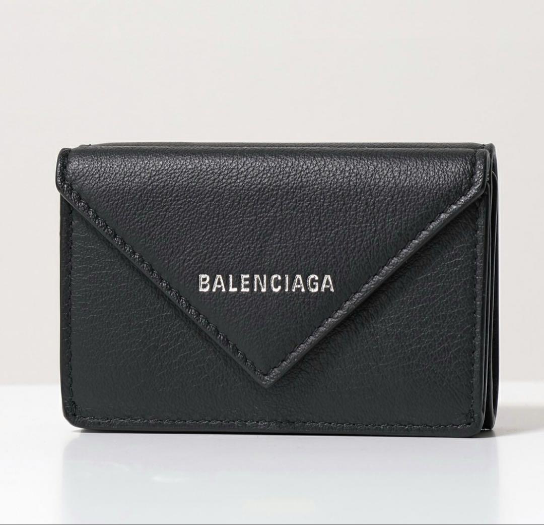 BALENCIAGA 三つ折り財布 黒