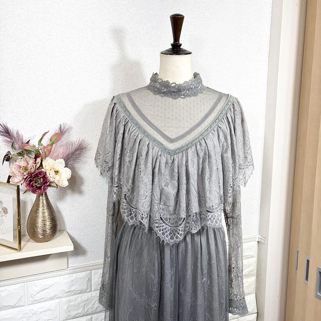 新入荷 LA BELLE スーツ 結婚式 レース ドレス vintage Belle ETUDE スーツ・フォーマル・ドレス