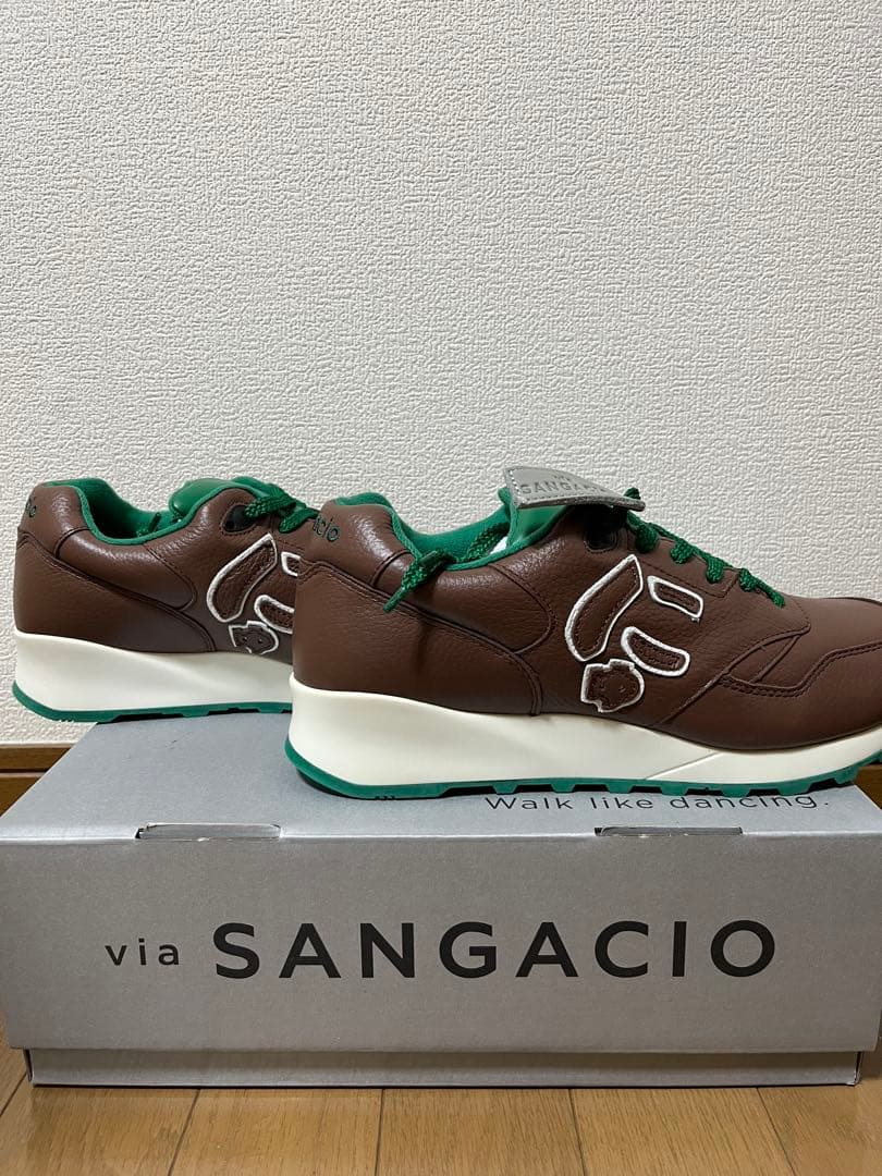 via SANGACIO スニーカーVintage Brown27cm27cm SANGACIO