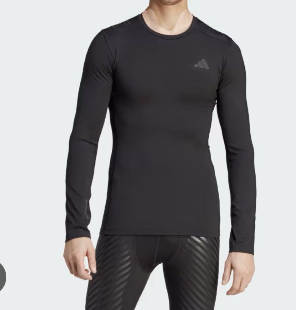 アディダス　テックフィット　コントロール　トレーニング　長袖Tシャツ　Mサイズ