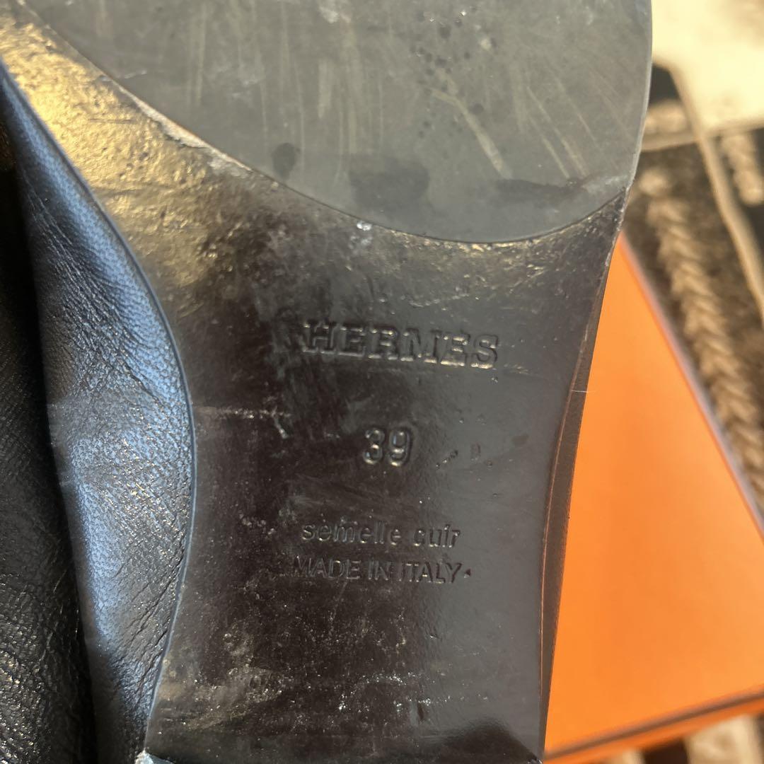 HERMES モカシンパリ