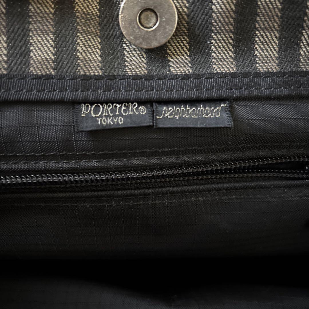 NEIGHBORHOOD × PORTERトートバッグ