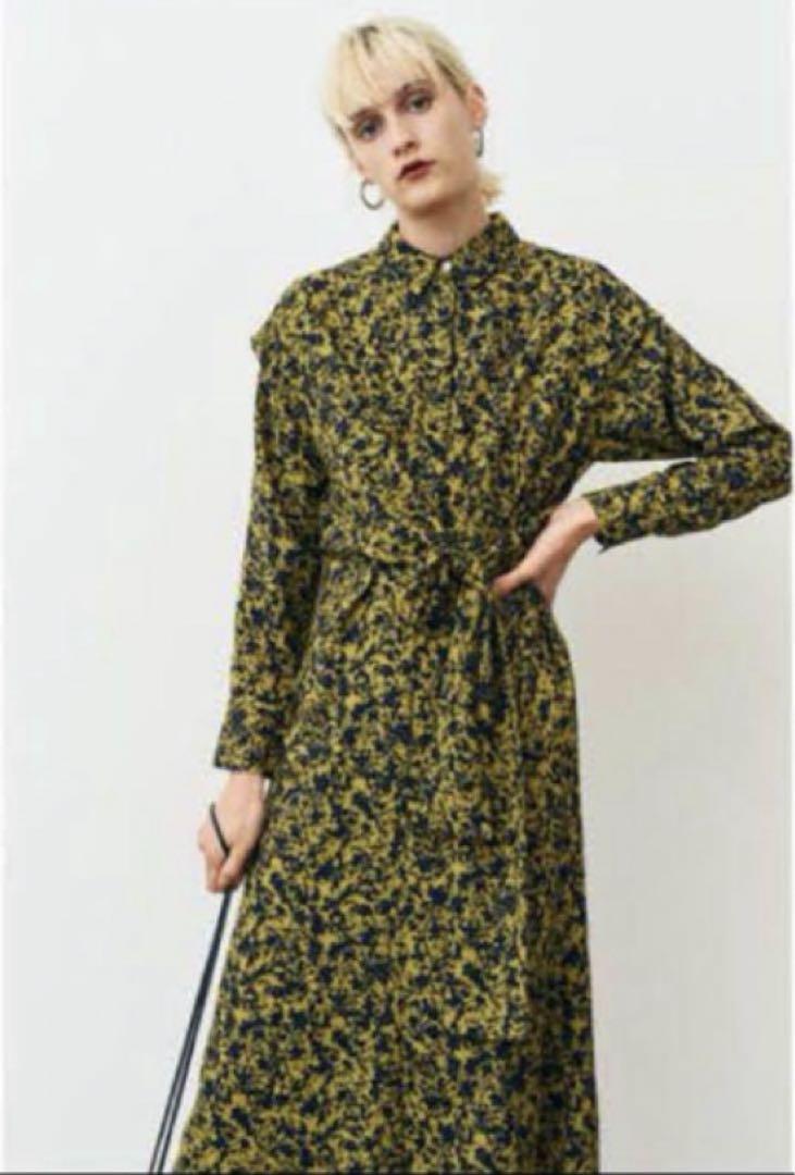 CLANE DOT FLOWER SHIRTS ONEPIECE M