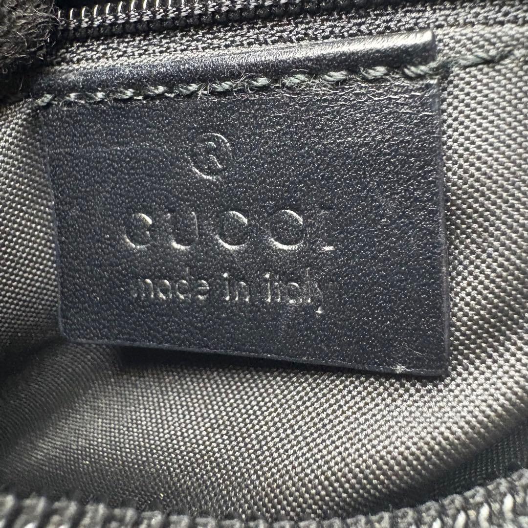 031 美品 GUCCI ワンショルダー ショルダーバッグ 肩掛け GG柄 m4