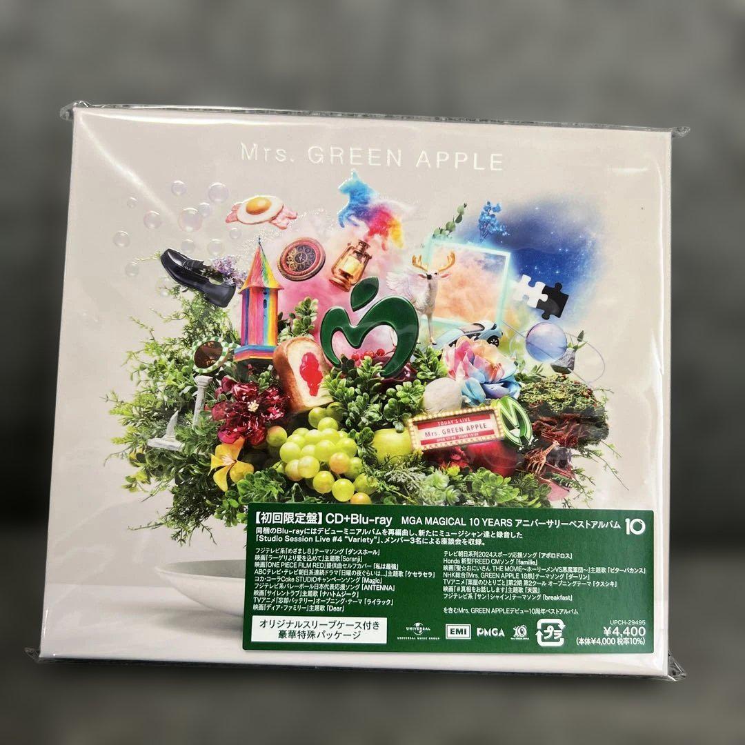 初回限定盤】Mrs. GREEN APPLE アルバム CD +Blu-ray - メルカリ