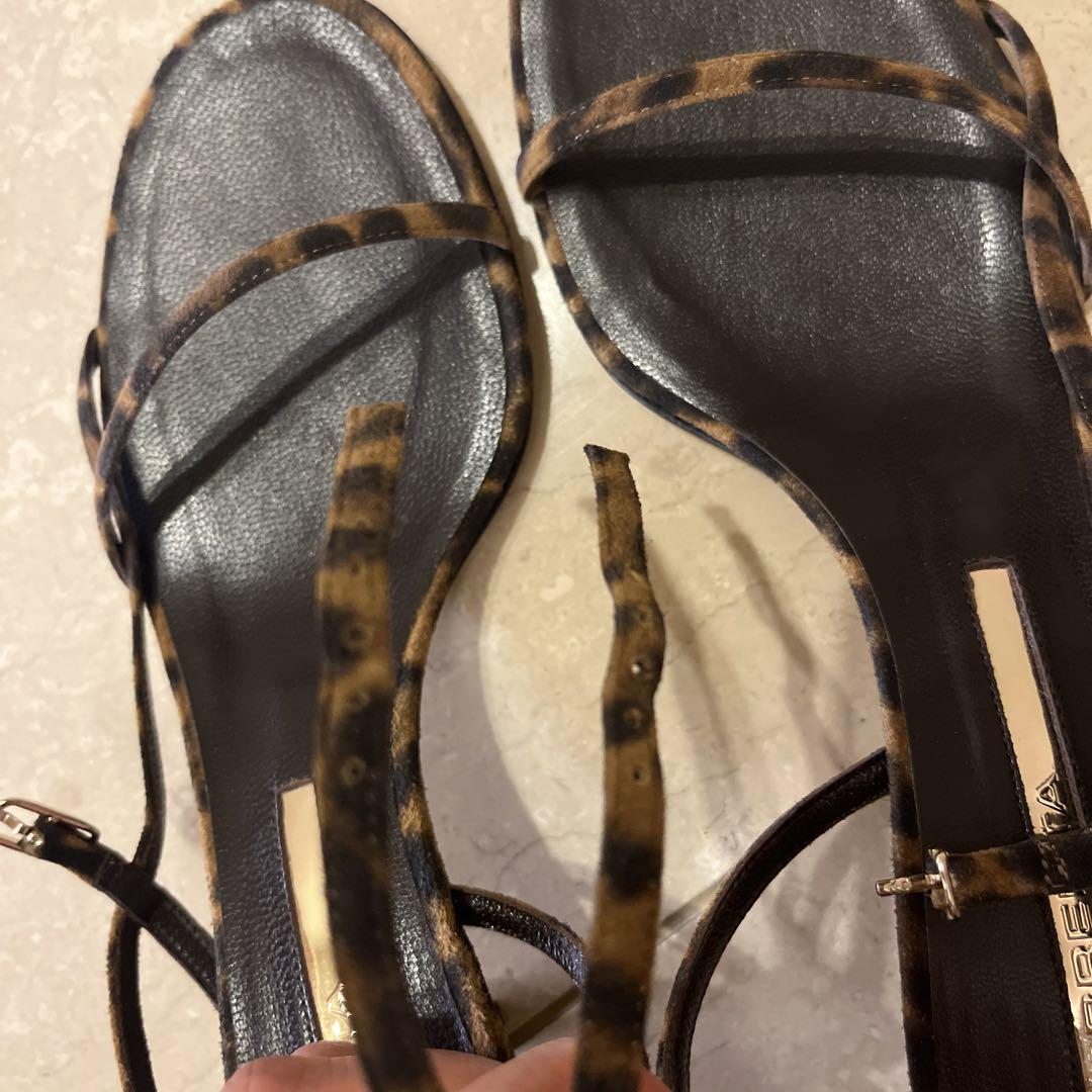BRENTA サンダル　レオパード　38サイズ