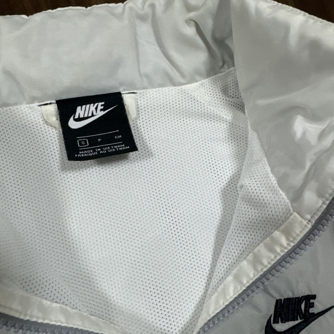 Nike ナイロンジャケット グレー/ブラック/ホワイト
