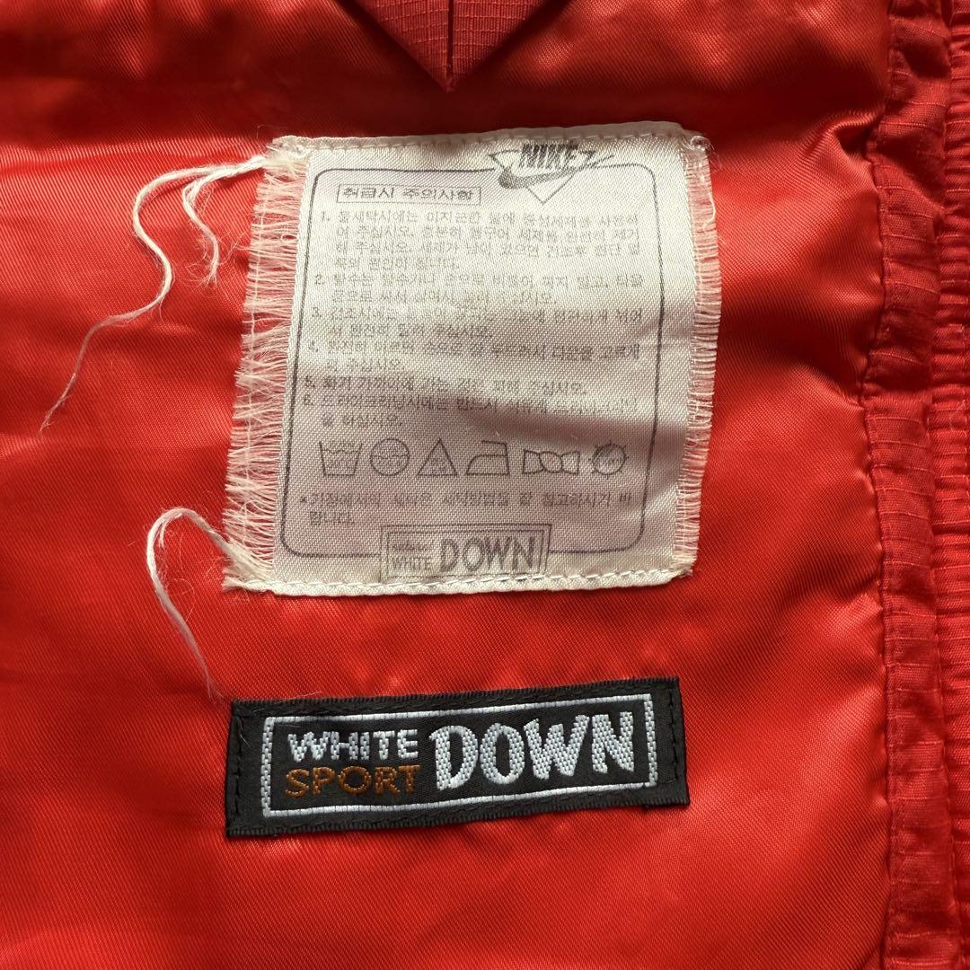90s NIKE ACG ナイキ ダウンベスト レッド 赤 ヴィンテージ メンズ
