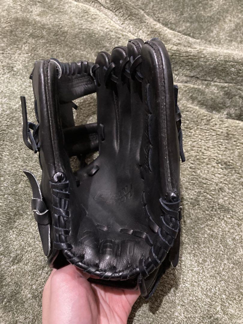 ZETT プロフェッショナルプレイヤー 野球グローブ 黒（硬式