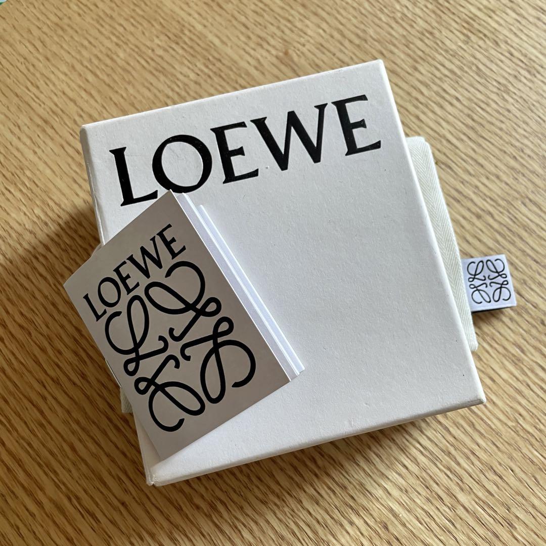 LOEWE ロエベ　アナグラム　トライフォールドウォレット　ペブルグレインカーフ
